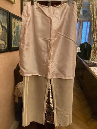 Falda larga lentejuelas Lexdeux