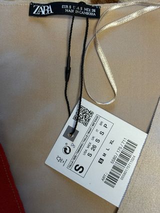 Camiseta Zara bloques color