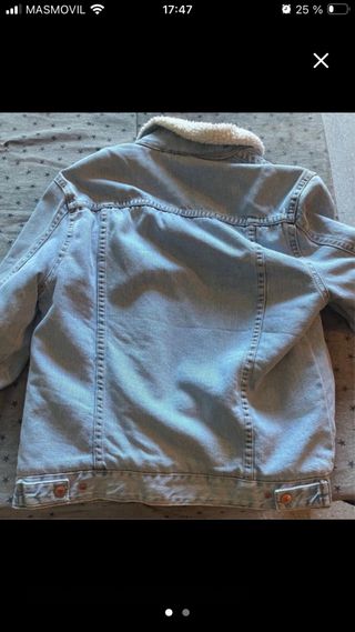 Chaqueta tejana forrada