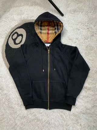 Sudadera Burberry con Capucha y Cremallera