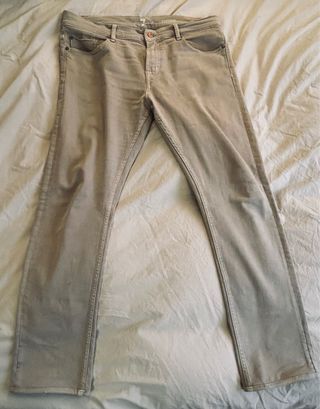 Pantalones 7 for all Mankind slim beige W34