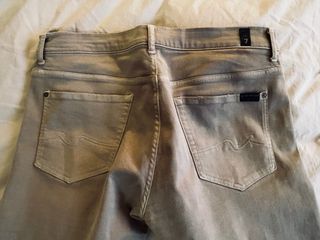 Pantalones 7 for all Mankind slim beige W34