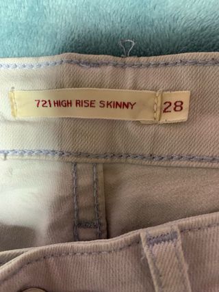 Pantalón Levi's 721 Azul Claro