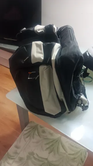 Bolsa de moto con múltiples bolsillos