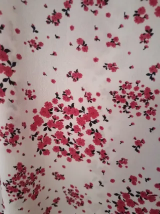 Blusa sin mangas floral talla grande