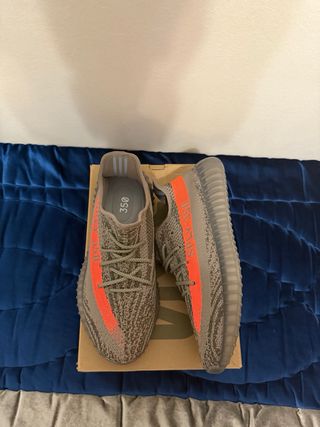 Adidas Yeezy Boost 350 V2 Gris Naranja T44