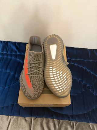 Adidas Yeezy Boost 350 V2 Gris Naranja T44