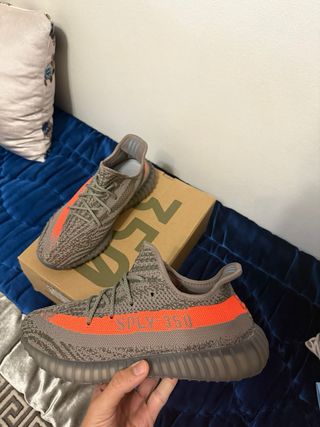 Adidas Yeezy Boost 350 V2 Gris Naranja T44