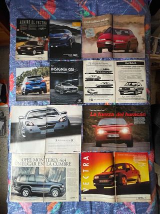 Publicidad Opel Vectra, Calibra, Insignia