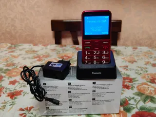 Cellulare Panasonic KX-TU155 EXRN Rosso