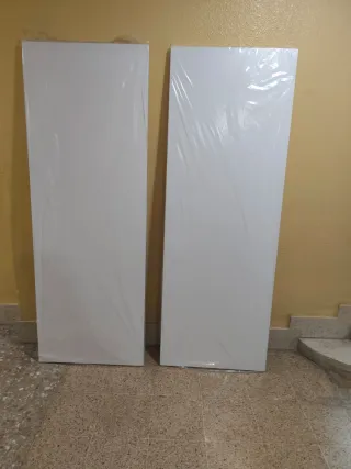 Puertas lacadas en blanco