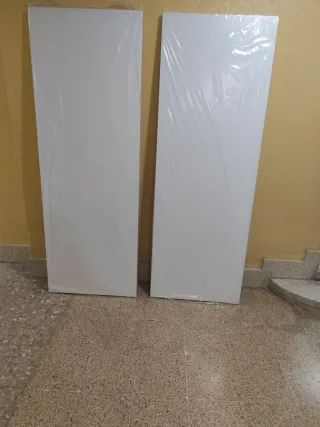 Puertas lacadas en blanco