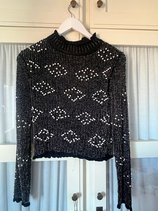 Top Zara fiesta pedrería