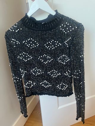 Top Zara fiesta pedrería