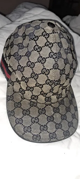 Gorra Gucci GG Beige Marrón