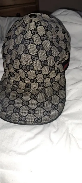 Gorra Gucci GG Beige Marrón