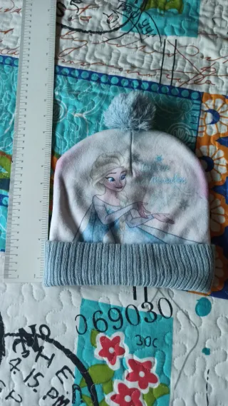 Gorro invierno infantil Frozen Disney 3-6 años