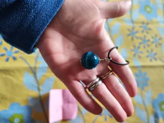 Ciondolo Pietra di Ajata Blu
