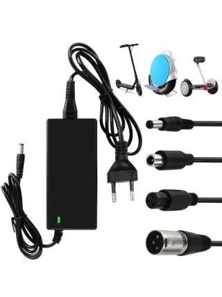 Cargador Patinete Eléctrico Indicador Carga