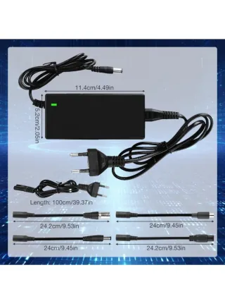 Cargador Patinete Eléctrico Indicador Carga
