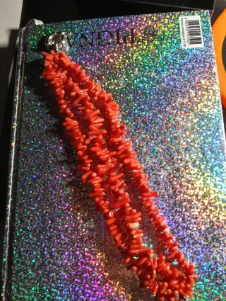 Bracciale corallo tre fili