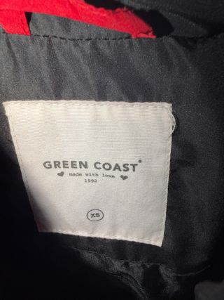 Chaqueta de invierno roja