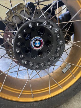 Tope cardán + tapa Aniversario buje motos BMW