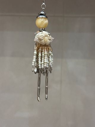 Collar mujer acero dorado y plateado