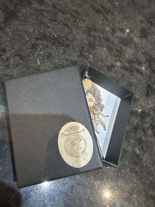 Collar mujer acero dorado y plateado