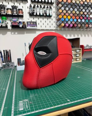 Máscara Deadpool Cosplay Realista