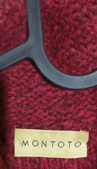 Jersey Montoto burdeos Talla M/L Mujer