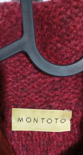 Jersey Montoto burdeos Talla M/L Mujer