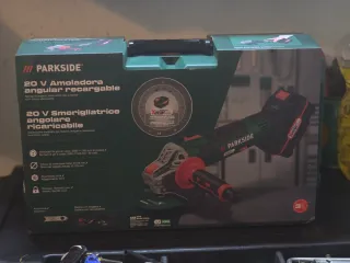 Amoladora Angular Parkside 20V Recargable