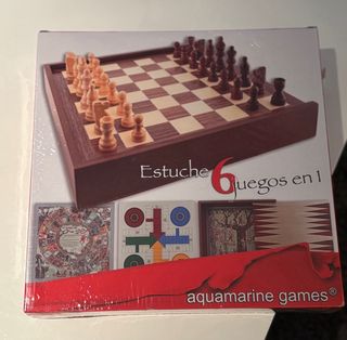 Cofanetto 6 Giochi in 1 in Legno