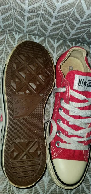 Zapatillas Converse Talla 38 Rojas