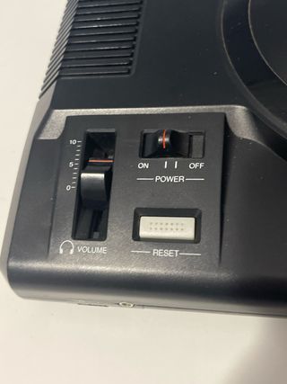 Consola Sega Mega Drive negra + Amiibo