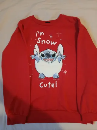 Jersey Rojo Stitch I'm Snow Cute