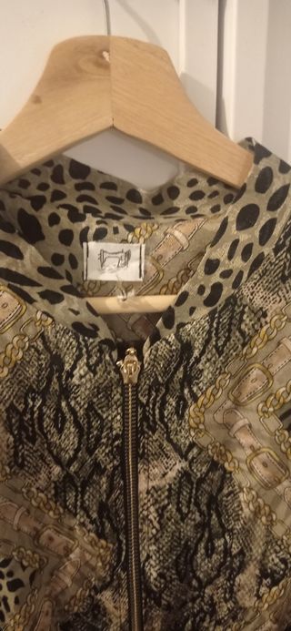 Chaqueta Estampada Animal Print