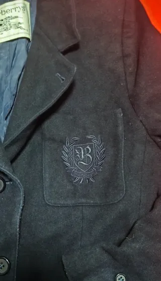 Blazer Burberry Negro Mujer