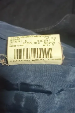 Blazer Burberry Negro Mujer