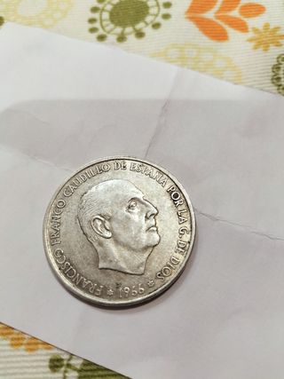 Moneda 100 Pesetas Plata Estrella 1967