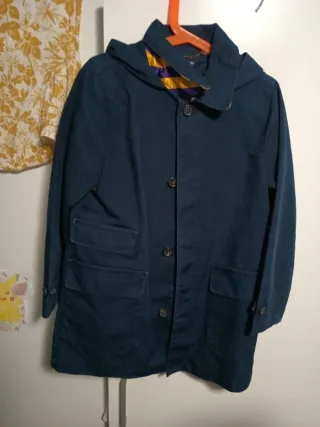 Gabardina Ralph Lauren niño azul