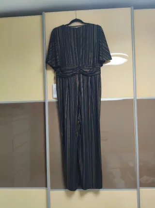 Mono fiesta Calvin Klein azul y dorado