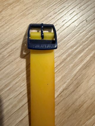 Orologio Swatch SFN101 1997 Giallo e Blu