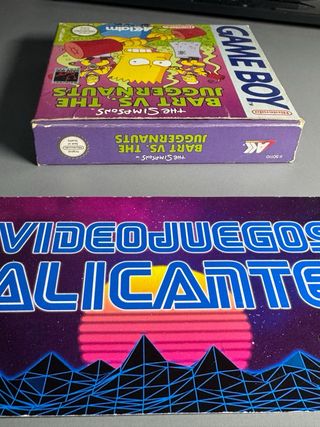 The Simpsons Bart vs. The Juggernauts Game Boy ESP