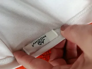 Camisa blusa mujer blanca con tul