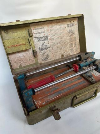 Antiguo cortador Rubí baldosas 15x15 Hnos Boada