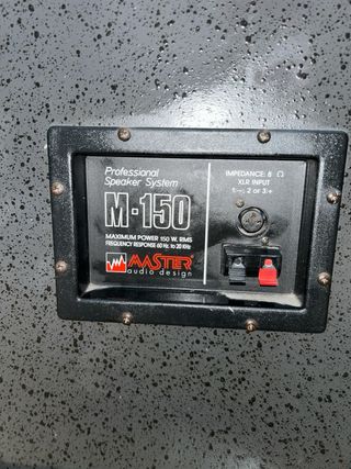 Altavoces Master Audio M-150 (2 unidades)