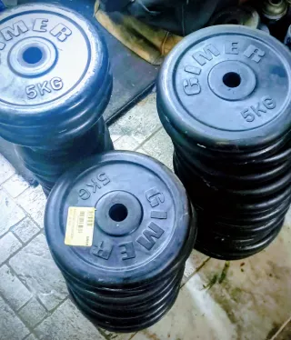 Dischi Ghisa Gomma 5kg