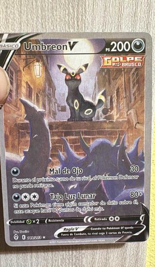 Carta Pokemon Umbreon V 189/203